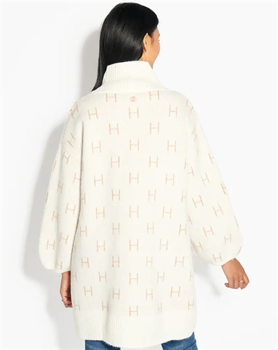 Hést - Fam Sweater Long - White